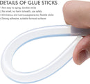 Glue Gun Stick Set  Hot Melt Quick Setting Adhesive for Arts, Crafts, and DIY Projects"