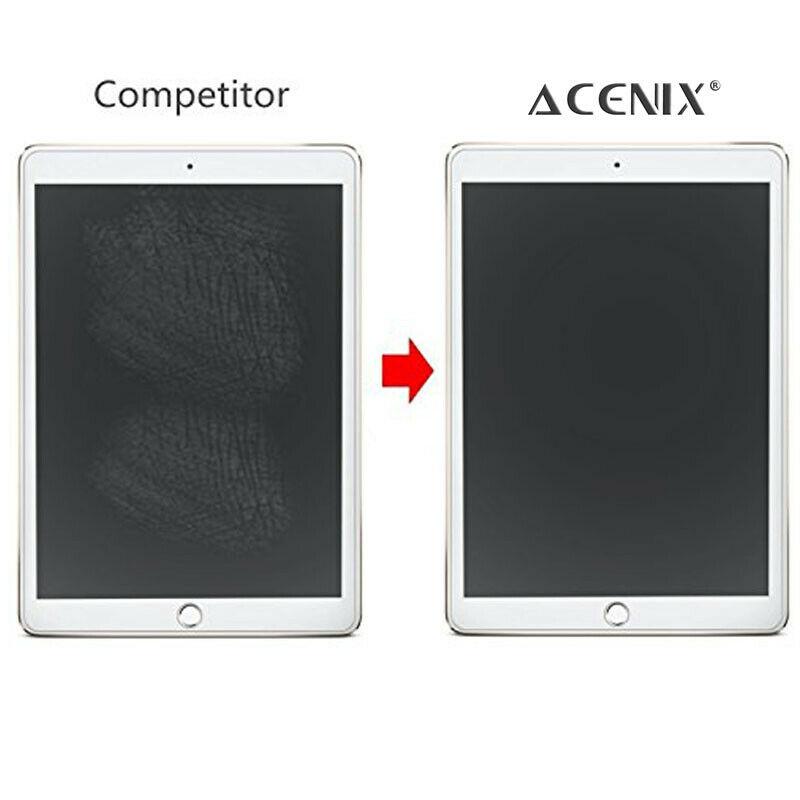 ACENIX [2 Pack] Clear Tempered Glass Screen Protector Apple iPad Pro 10.5