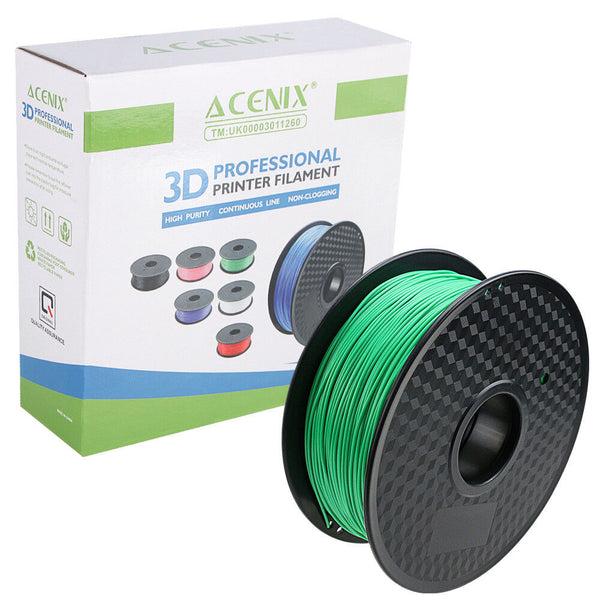 Green PLA 3D Printer Filament 1.75mm 1KG