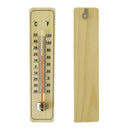 Traditional Wooden Wall Thermometer