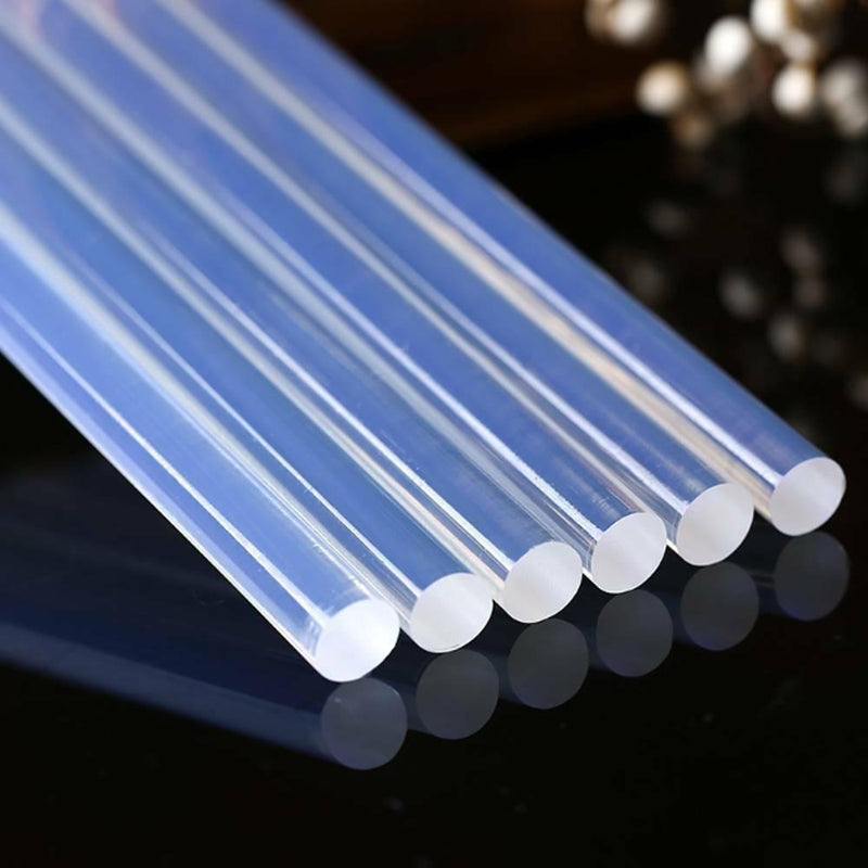 HOT MELT GLUE STICKS 100 x 7MM LONG FOR DIY TRIGGER ELECTRIC MINI GLUE GUN HOBBY