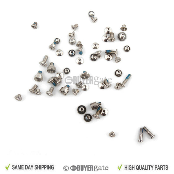 Full Screw Set For Apple iPhone 5S + White / Silver Bottom Pentalobe Screws