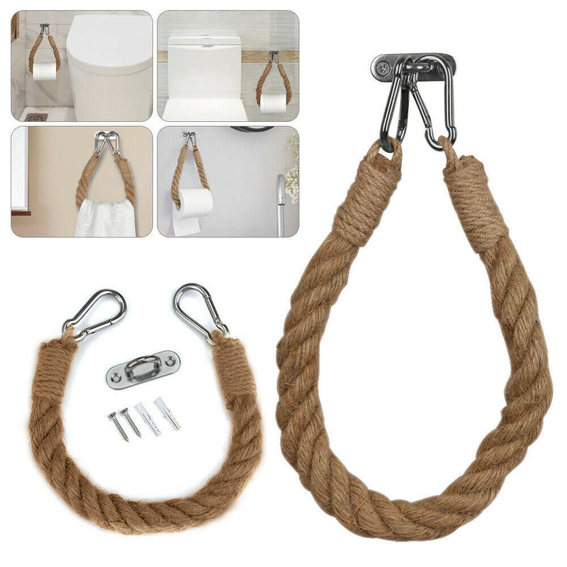 3PC 40M JUTE ROPE SET