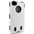 Heavy Duty Builders Workman White Colour Armour Case for iPhone 4 & 4s - STURDY