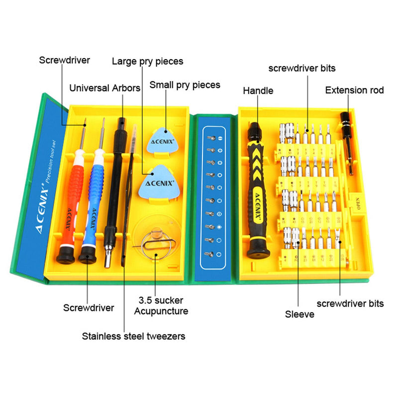 For Computer Tablet Phone iMac Macbook Pro BT 8921 Screwdriver Tool Kit Set UK