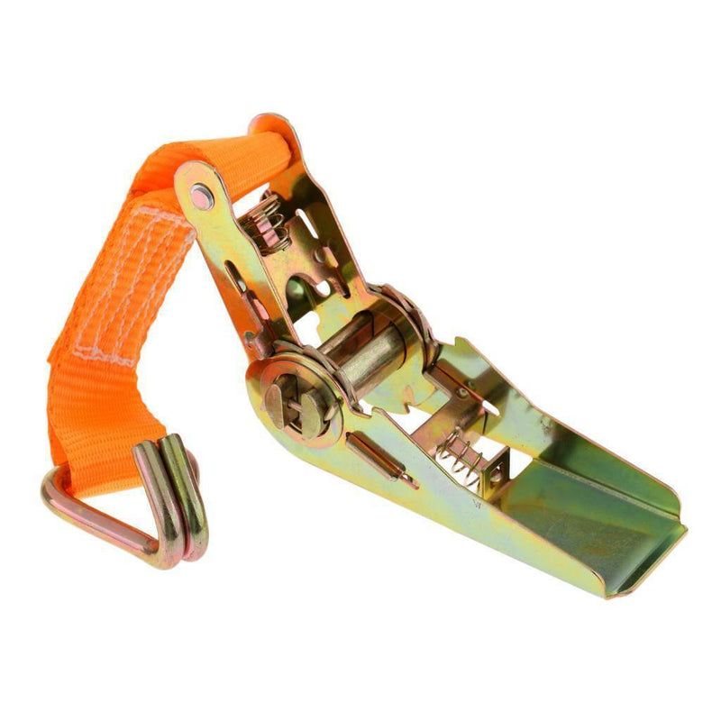 Blackspur Heavy Duty 2pc Adjustable Orange Strap With Metal Buckle 25mm x 2m