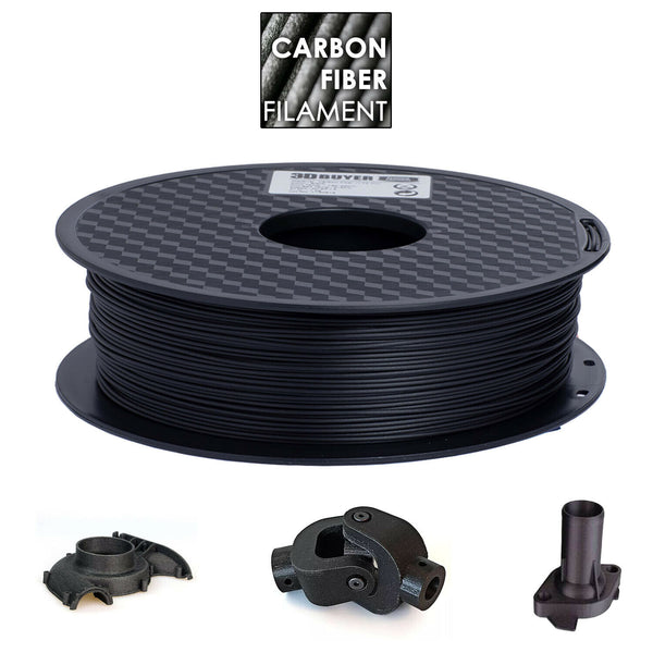 Carbon Fiber - PLA Black - 3D Filament