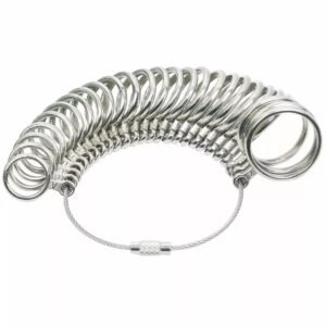 Ring Sizer Finger Gauge UK A–Z