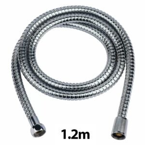 1.2M Stainless Steel Shower Hose Flexible Chrome Pipe
