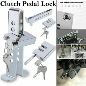 Car Brake Clutch Pedal Lock & Steering Wheel Lock Anti-Theft