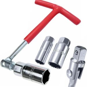3PC T-Bar Spark Plug Spanner Wrench Set with 16mm & 21mm
