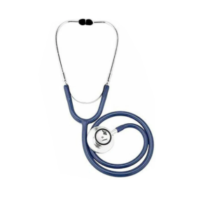 Stethoscope EMT Dual Head for Doctor Nurse Vet Medical Student Health Care Pro, Blue