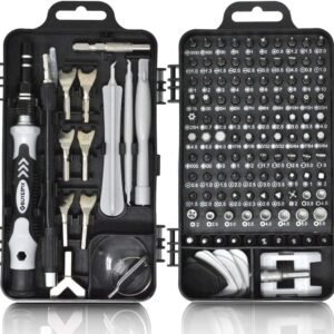 135 in 1 Small Precision Screwdriver Set DIY Repair Tools Kit with Memory Mat