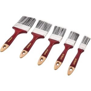 Amtech 5pc Paint Brush Set Professional DIY Brushes