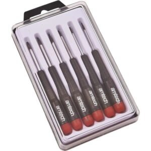 6pc Torx Star Precision Screwdriver Set T5–T10 Amtech L0530