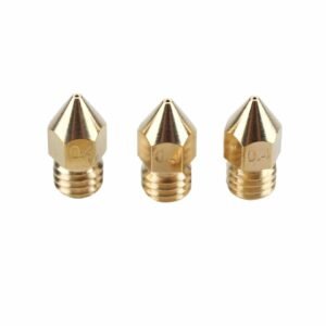 5PCS Creality 3D Printer Brass Nozzle Set 0.4mm 1.75mm