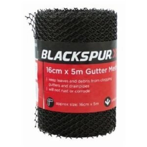Gutter Mesh Guard 16cm x 5m  Rust-Free Leaf & Debris Protection Roll