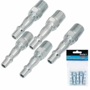 BlueSpot 5pc Air Line Fittings Set 1/4" BSP Female Hose Compressor Connectors