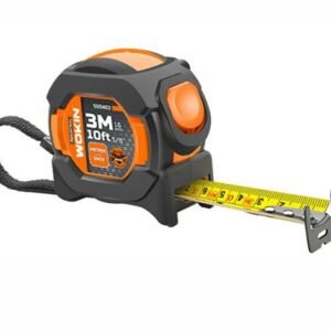 3M Heavy Duty Retractable Measuring Tape with Self Power Grip Lock  10FT / 3M