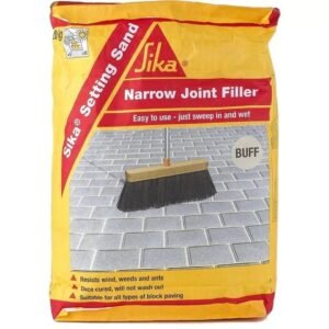 EverBuild Sika Setting Sand Buff 20kg Narrow Joint Paving Filler