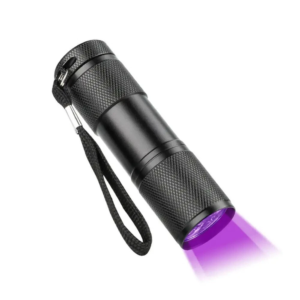 UV Black Light Torch 12 LED, Forensic Blood & Gas Leak Detector, UV Light for Urine & Fluorescent Inks
