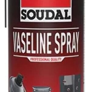 Soudal Vaseline Spray 400ml Multi-Purpose Lubricant, Grease & Rust Protection Oil