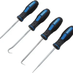 4pc Pick & Hook Tool Set O-Ring, Seal, Hose & Cotter Pin Removal Kit