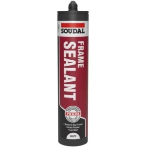 Soudal Frame Sealant White 290ml for Windows & Doors