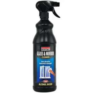 Soudal Glass & Mirror Cleaner 1 Liter Non-Streak Professional Cleaning Spray
