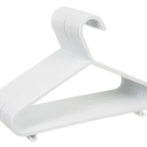 Kids Plastic Hangers 40 Pack White Hangers for Baby