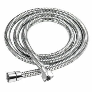 1.5m Flexible Shower Hose Chrome Stainless Steel Bathroom Pipe