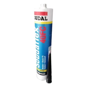 3x Soudal Soudaflex 40FC Fast Curing Polyurethane Sealant & Construction Adhesive 310ml