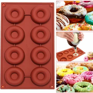Silicone Doughnut Mould Donut Chocolate Muffin