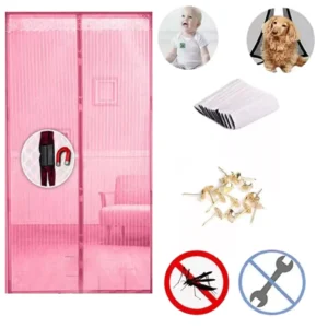 Magic Curtain Door Mesh Magnetic Insect Net Screen