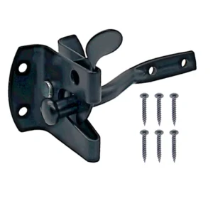 Heavy Duty Auto Gate Latch with Screws Galvanised & Powder Coated