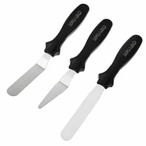 3pcs Stainless Steel Spatula Palette Knife Set