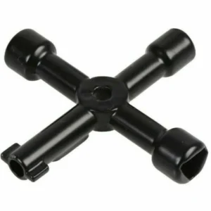4-Way Utility Key Metal Meter Box, Radiator Bleed & Stop Cock Tool