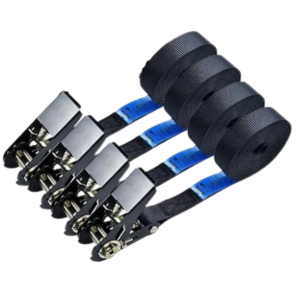 Ratchet Straps 800kg 6 Pack 25mm x 5m Endless Tie Down Lashing Belts