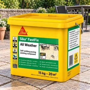 Sika STONE Fast Fix All Weather Self Setting Jointing Compound 15kg
